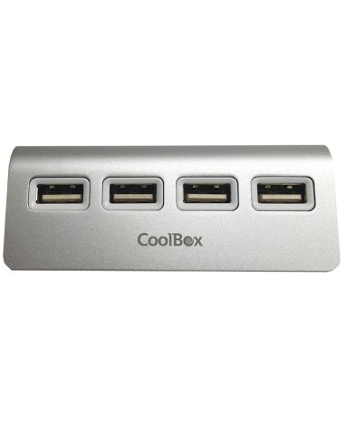 HUB 4 PTOS USB 2.0 COOLBOX ALU -2 PN:...