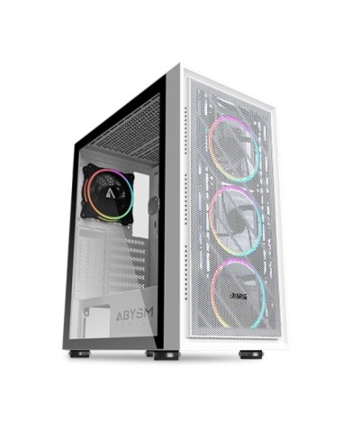 CAJA GAMING DANUBE KAMP BLANCA ABYSM SIN FUENTE...