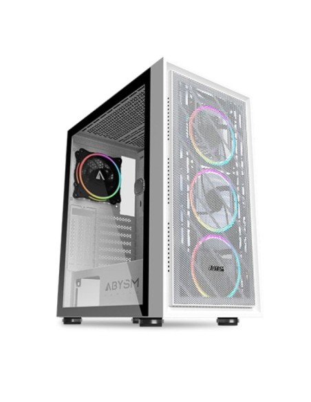 CAJA GAMING DANUBE KAMP BLANCA ABYSM SIN FUENTE PN: AB812108 EAN: 6940533545224