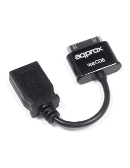 CONVERSOR USB HEMBRA A 30 PINS APPROX SAMSUNG GALAXY TAB PN: USB HEMBRA 30PIN EAN: 8435099513834