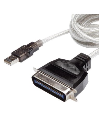 CONVERSOR USB A PARALELO       CENTRONIC MACHO...