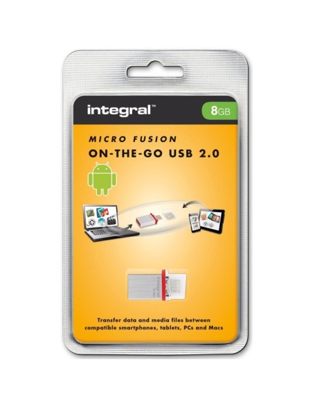CONVERSOR USB A MINI USB OTG   INTEGRAL PN: USB A MINI USB EAN: 1000000003574