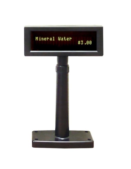 VISOR ALFANUMERICO VFD-850 USB  NEGRO PN: 4006 EAN: 10000000003597