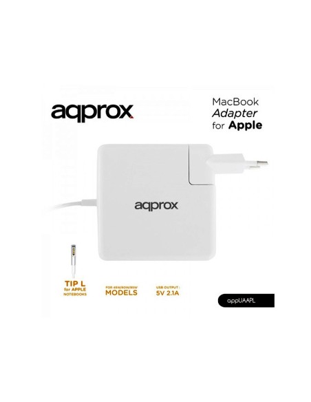 CARGADOR  5V ENCHUFE 1 X APPLE  BLANCO PN: APPUAAPL EAN: 8435099522867