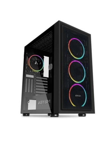 CAJA GAMING DANUBE KAMP NEGRA  ABYSM SIN FUENTE...