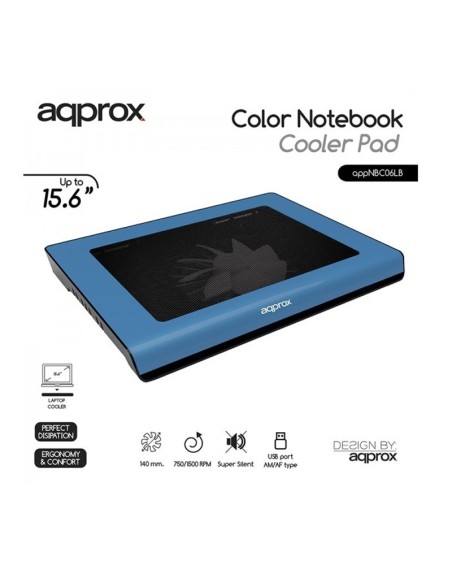 BASE 15.6" APPROX NB AZUL PN: APPNBC06LB EAN: 8435099518198