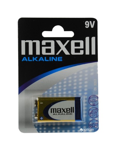 PILA 9V MAXELL 1UND BLISTER    ALCALINA PN:...