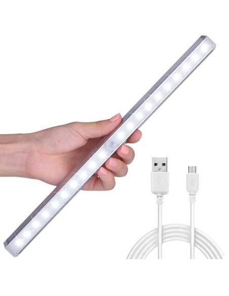 BARRA LED 36X LEDS CON SENSOR  DE MOVIMIENTO 50cm MAGNETICA PN: LP 5936 EAN: 5605922042456