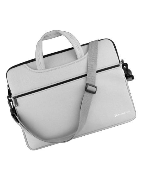FUNDA 16.0" PHOENIX NEOPRENO   GRIS CON ASAS Y COLGADOR PN: PHBASICSH16G EAN: 8436583235829