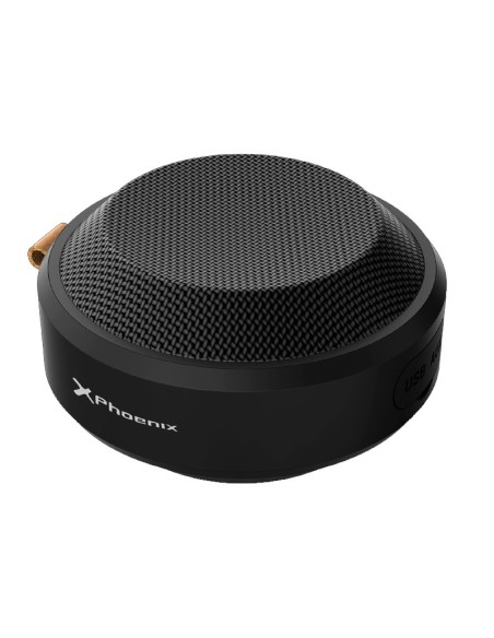 ALTAVOZ BT PHOENIX SHOWERSOUND S NEGRO PN: PHSHOWERSOUNDS EAN: 8436583233917