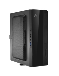 CAJA MINI ITX SLIM UK-1007 U3  NEGRA USB 3.0 CON/FUENTE...
