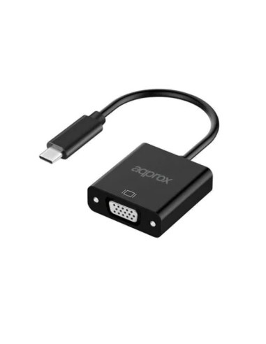 CABLE USB TYPE-C A VGA H APPRO  NEGRO PN:...