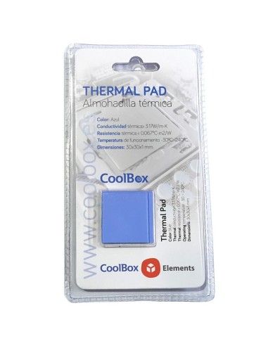 ALMOHADILLA TERMICA CPU KIT 4  PADS  AZUL...