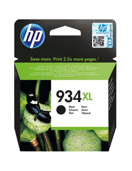 CARTUCHO HP C2P23AE 934XL NEGR O PN: C2P23AE NEGRO EAN: 888182034606