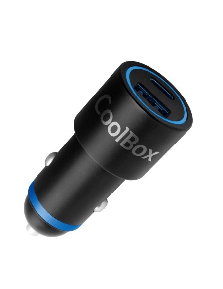 CARGADOR COCHE 48W COOBLBO USB -C/USB-A 3.0 PN: COO-CUC-48CA EAN: 8437012429079