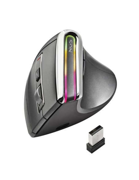 RATON WIRELESS NGS EVO KARMA   VERTICAL NEGRO RGB PN: EVOKARMA EAN: 8435430621259