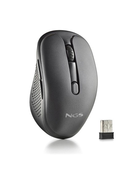 RATON WIRELESS NGS EVO RUST    BLACK RECARGABLE 600MAH 1600DP PN: EVORUSTBLACK EAN: 8435430621631