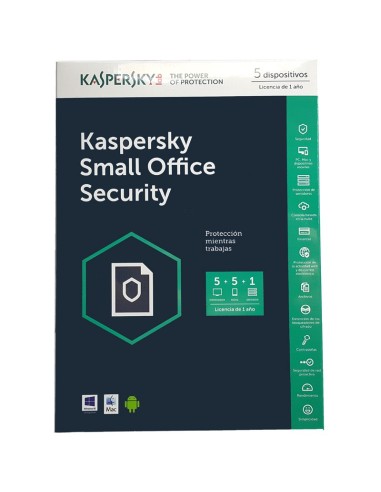 AV KASPERSKY SMALL OFF     5LC ICE SECURITY 5+1...