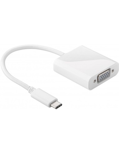 CONVERSOR VGA/H A USB C/M BLAN CO 15CM PN: VGA...