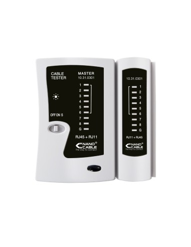TESTEADOR CABLE RJ11/RJ12/RJ45 PN: 10.31.0301...