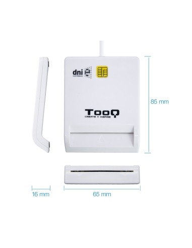 LECTOR EXT. TOOQ DNIE TQR-210W USB 2.0 BLANCO...