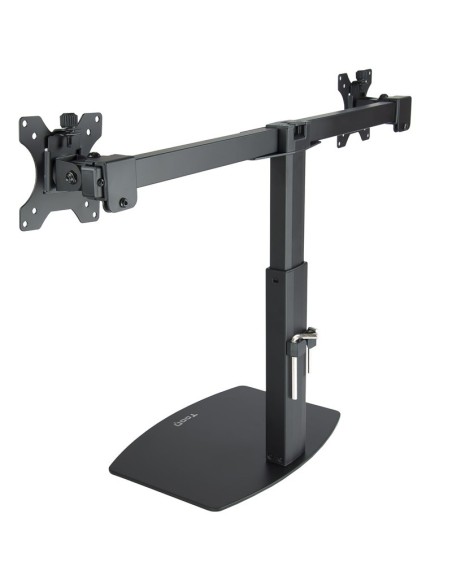 SOPORTE DE MESA MONITOR 17-27" GIRA INCLINABLE 2 BRAZOS NEGRO PN: DB1727TN-B EAN: 8433281008410