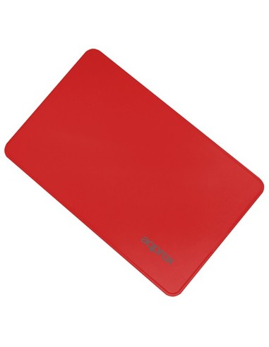 CAJA 2.5" USB 2.0 APPROX  ROJA 9.5mm ENCLOSURE...