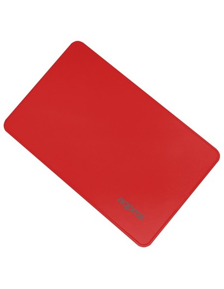 CAJA 2.5" USB 2.0 APPROX  ROJA 9.5mm ENCLOSURE HASTA 2TB PN: APPHDD200R EAN: 8435099527749