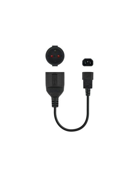 CABLE ADAPT. C14/M A CEE7/H    16A 50CM PN: 10.22.0902 EAN: 8433281014589