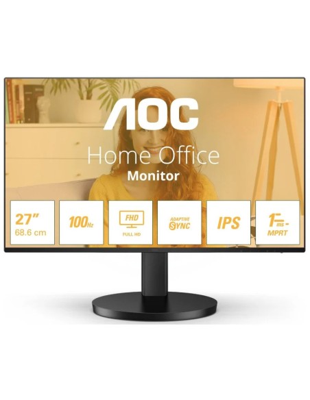 MONITOR   27" AOC 27B3HA2 IPS  FHD 100HZ NEGRO PN: 27B3HA2 EAN: 4038986181532
