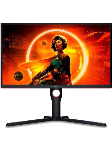 MONITOR 24.5" AOC LED 25G3ZM   VA NEGRO ROJO...