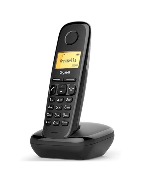 TELEFONO FIJO GIGASET A170     NEGRO PN: S30852-H2802-D20 EAN: 4250366850764