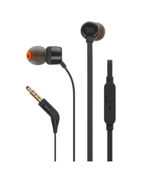 AURI + MIC 3.5MM JBL TUNE 160  NEGRO PN: JBLT160BLK EAN: 6925281927645