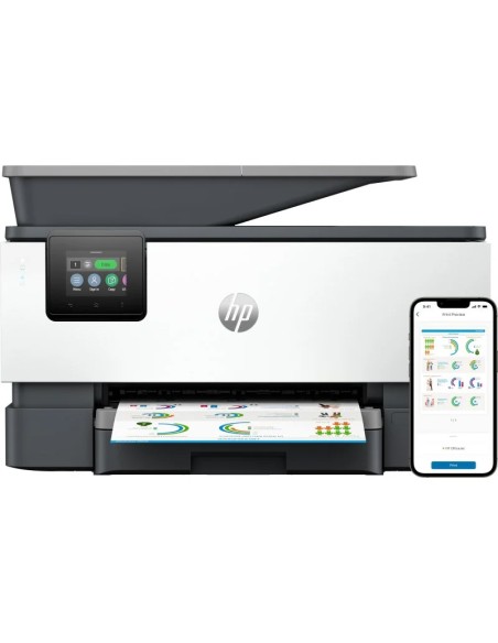 MULTIF. OFFICEJET HP 9120B PRO WIFI FAX DUPLEX ADF BLANCA PN: 4V2N0B EAN: 196786896231