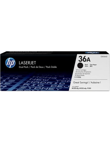 TONER HP CB436A NEGRO PN: CB436A EAN:...