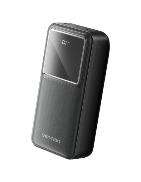 POWERBANK 30000 MAH VENTION    22.5W LED DISPLAY NEGRO PN: FHMB0 EAN: 6922794785625
