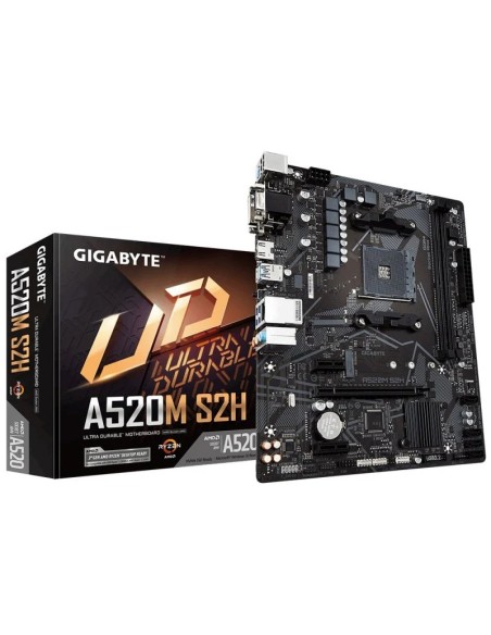 PB S-AM4 A520 GIGABYTE A520M   S2H DDR4 PN: GAA52MS2H-00-G EAN: 4719331809720