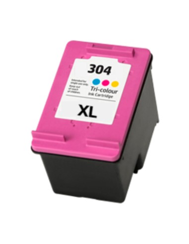 CARTUCHO INK HP N9K07AE 304XL  3 COLORES 420PAG...