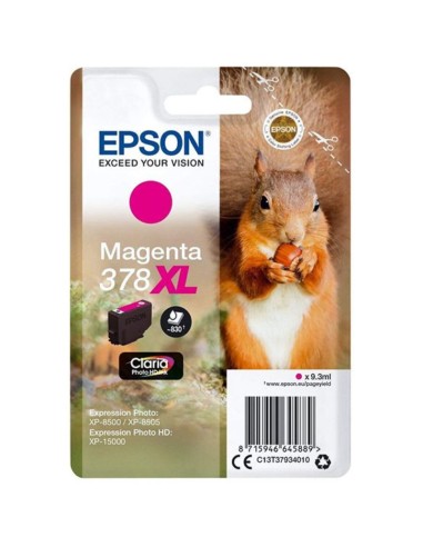 CARTUCHO EPSON 378 XL MAGENTA PN: C13T37934010...