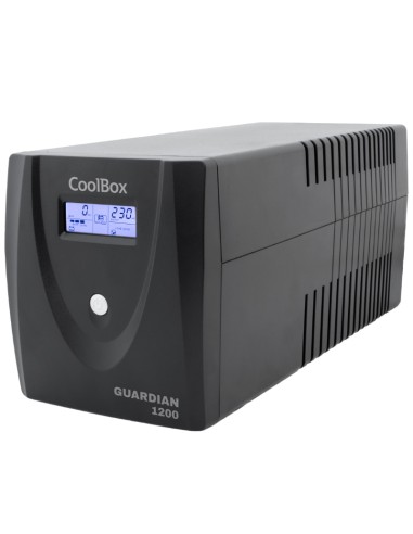 SAI 1200VA COOLBOX GUARDIA3    LCD 720W NEGRO...