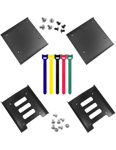 ADAPT.INT PACK 4 2.5" A 3.5"   CON ORGANIZADOR...