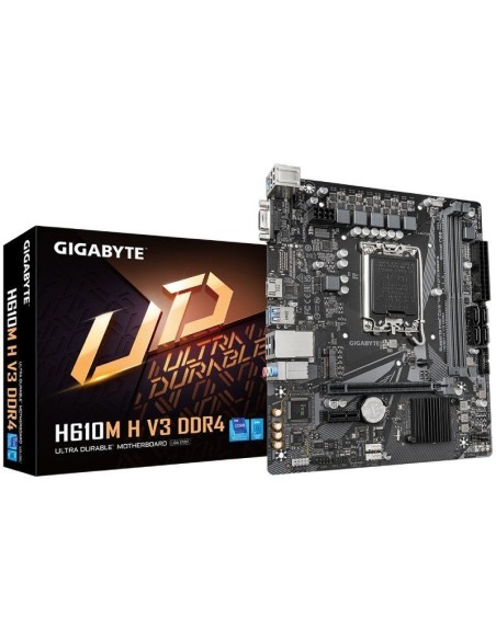 PB S-1700 H610 GIGABYTE H610M  H V3 DDR4 REV 1.0 M-ATX PN: 9MH61MH3-00-10 EAN: 4719331859718