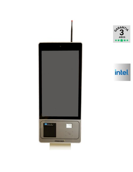 TPV   27" KIOSK 27 W J1900 DDR 3 4GB 128GB PRINTER 80MM NFC PN: 2591 EAN: 8437023078112