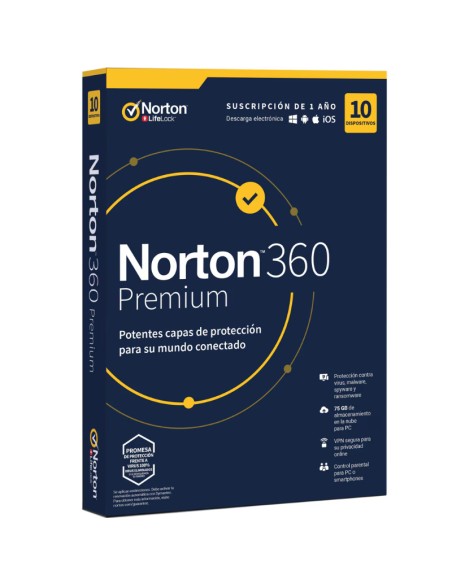 AV NORTON    360 PREMIUM  10LC 1 USUARIO PN: 21433187 EAN: 5397231019396