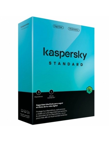 AV KASPERSKY STANDARD      3LC 1 AÑO PN:...