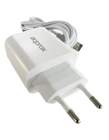 CARGADOR 5V ENCHUFE APPROX 18W CON CABLE TYPE C...