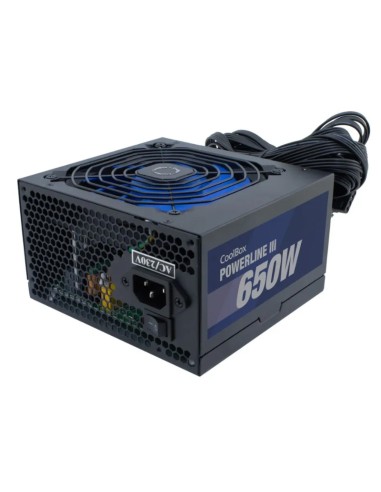 FUENTE 650W/38A COOLBOX 12CM   POWERLINE III...