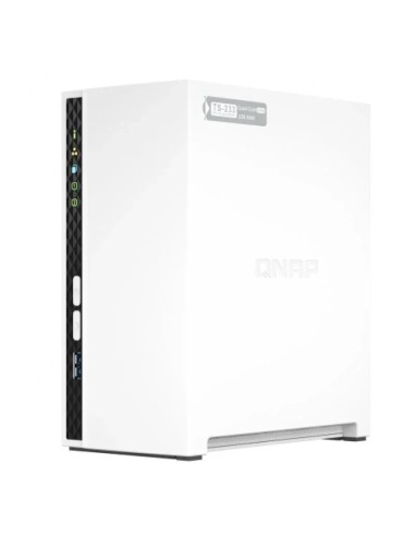 CAJA NAS QNAP TS-233 2GB DDR4  BLANCO 2X BAHIAS...