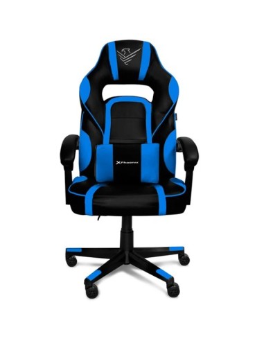 SILLA GAMING PHOENIX TROPHY    CUERO PU AZUL...