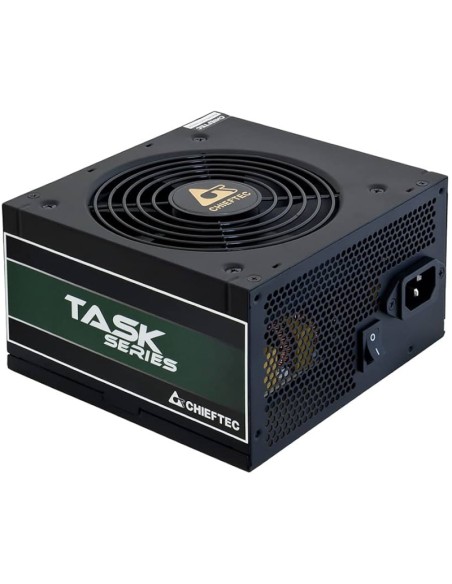 FUENTE  700W/54A CHIEFTEC TASK SERIES 80 PLUS GOLD NEGRA PN: TPS-700S EAN: 753263076502